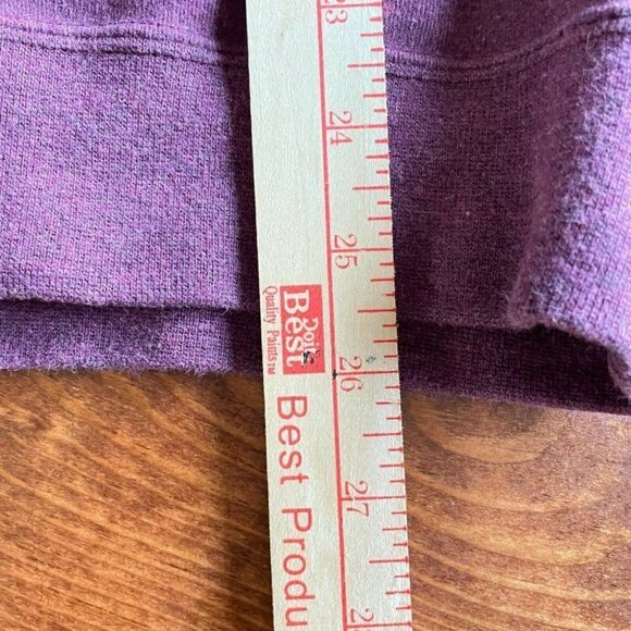 Peter Millar 1/4 Zip Pullover Sweater Maroon/Purple Mens Size Large Cotton - Picture 7 of 7